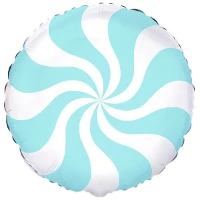 1202-2951 Ф 18" Конфета голубая пастель/FM