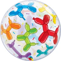 1202-3279 П BUBBLE 22" Собачки надувные твистинг
