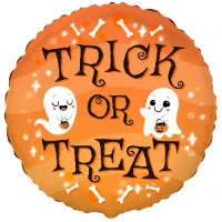 1202-3586 Ф 18" TRICK OR TREAT Хэллоуин