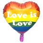 1202-3695  18"  LOVE IS LOVE