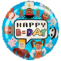 1202-3780 А 18" HB Party Блоки Виртуальный мир S40