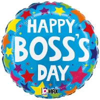1202-3874 Б 18" Boss's Day звезды
