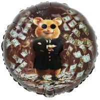 1202-4084 К 18" Капитан Удача Хомяк