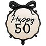 1202-4425 ПД 18" ШАР с бантом HAPPY 50