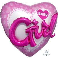 1203-0700 А ДЖАМБО Baby Girl сердце розовое P75