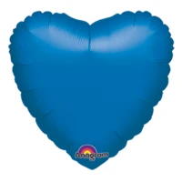 1204-0031 А Б/РИС СЕРДЦЕ 18" Металлик Blue