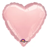 1204-0040 А Б/РИС СЕРДЦЕ 18" Пастель Pink