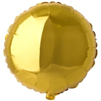 1204-0090 Ф Б/РИС 18" КРУГ Металлик Gold