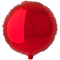 1204-0093 Ф Б/РИС 18" КРУГ Металлик Red