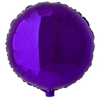1204-0095 Ф Б/РИС 18" КРУГ Металлик Violet(FM)