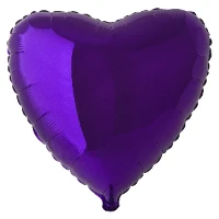 1204-0129 Ф Б/РИС 32" СЕРДЦЕ Металлик Violet(FM)