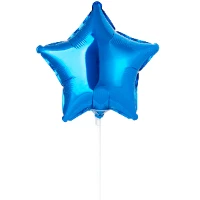 1204-0156 Ф Б/РИС 9" ЗВЕЗДА Металлик Blue(FM)