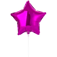 1204-0159 Ф Б/РИС 9" ЗВЕЗДА Металлик Purple(FM)