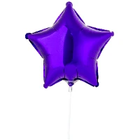 1204-0162 Ф Б/РИС 9" ЗВЕЗДА Металлик Violet(FM)