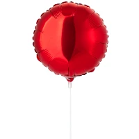 1204-0167 Ф Б/РИС 9" КРУГ Металлик Red(FM)