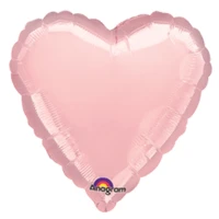 1204-0223 А Б/РИС СЕРДЦЕ 18" Металлик Pink