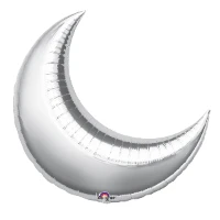 1204-0352 А Б/РИС МЕСЯЦ 26" Металлик Silver