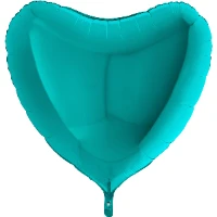 1204-0495 Г Б/РИС СЕРДЦЕ 36" Металлик Tiffany
