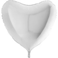 1204-0496 Г Б/РИС СЕРДЦЕ 36" Пастель White