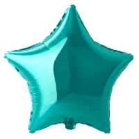 1204-0543 Ф Б/РИС 18" ЗВЕЗДА Металлик Turquoise