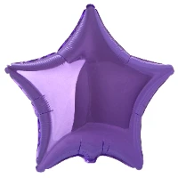 1204-0544 Ф Б/РИС 18" ЗВЕЗДА Металлик Lilac