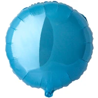 1204-0555 Ф Б/РИС 18" КРУГ Пастель Blue