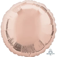 1204-0572 А Б/РИС КРУГ 18" Металлик Rose Gold