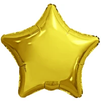 1204-0623 Р Б/РИС ЗВЕЗДА 18" Металлик Gold