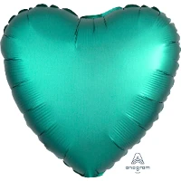1204-0630 А Б/РИС СЕРДЦЕ 18" Сатин Jade