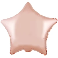 1204-0668 К Б/РИС ЗВЕЗДА 18" Металлик Rose Gold