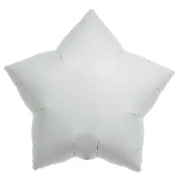 1204-0677 Р Б/РИС ЗВЕЗДА 18" Пастель White
