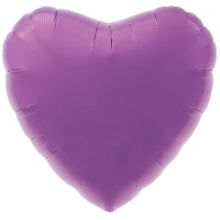 1204-0680 Р Б/РИС СЕРДЦЕ 18" Металлик Purple