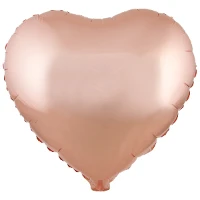 1204-0719 К Б/РИС СЕРДЦЕ 18" Металлик Rose Gold