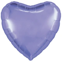 1204-0862 Р Б/РИС СЕРДЦЕ 18" Пастель Lavender