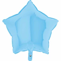 1204-0876 Г Б/РИС ЗВЕЗДА 18" Пастель Matte Blue
