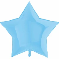 1204-0896 Г Б/РИС ЗВЕЗДА 36" Пастель Matte Blue
