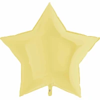 1204-0900 Г Б/РИС ЗВЕЗДА 36" Пастель Matte Yellow