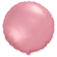 1204-0944 Ф Б/РИС 18" КРУГ Сатин Pink
