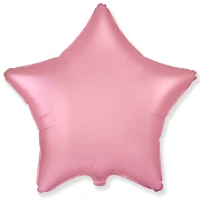 1204-0948 Ф Б/РИС 18" ЗВЕЗДА Сатин Pink