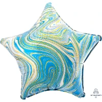 1204-1031 А Б/РИС ЗВЕЗДА 19" Мрамор Blue