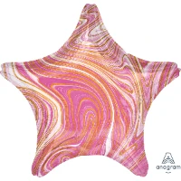 1204-1033 А Б/РИС ЗВЕЗДА 19" Мрамор Pink
