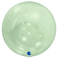 1204-1204 Г BUBBLE Б/РИС 15" Кристалл Green