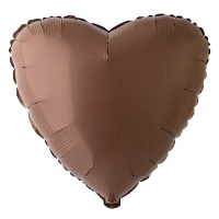 1204-1221 Р Б/РИС СЕРДЦЕ 18" Сатин Cocoa