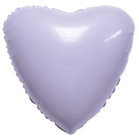 1204-1234 Р Б/РИС СЕРДЦЕ 18" Сатин Lavender