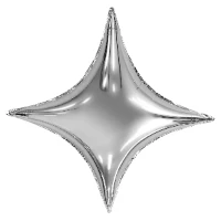 1204-1260 Р Б/РИС 29" ЗВЕЗДА 4х-конечная Silver