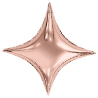1204-1264 Р Б/РИС 37" ЗВЕЗДА 4х-конечная Rose Gold