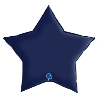 1204-1274 Г Б/РИС ЗВЕЗДА 36" Сатин Blue Navy
