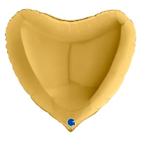 1204-1279 Г Б/РИС СЕРДЦЕ 36" Металлик Gold 5