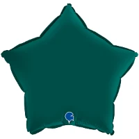 1204-1370 Г Б/РИС ЗВЕЗДА 18" Сатин Emerald Green