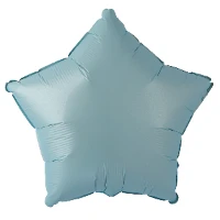 1204-1384 Г Б/РИС ЗВЕЗДА 18" Сатин Pastel Blue